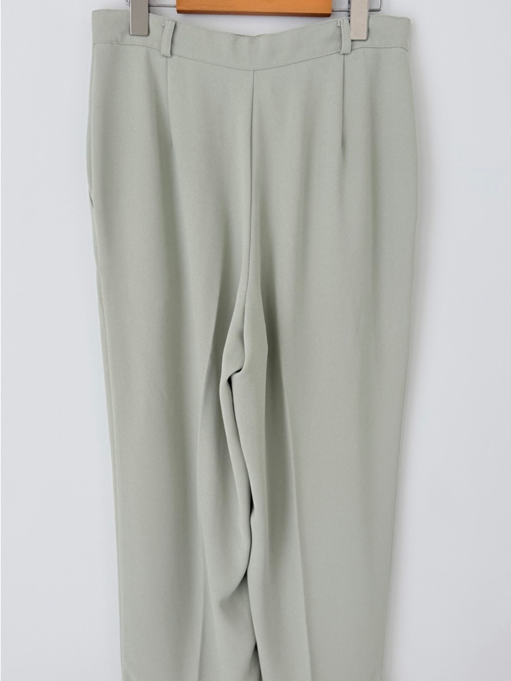 Vintage Laura Petites sage green trousers - Picture 6 of 7